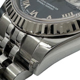 ロレックス ROLEX デイトジャスト Z番 179174 ブルー SS/K18WG レディース 腕時計