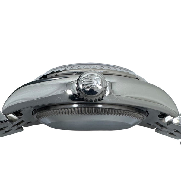 ロレックス ROLEX デイトジャスト Z番 179174 ブルー SS/K18WG レディース 腕時計