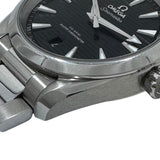 オメガ OMEGA シーマスター アクアテラ150M コーアクシャル マスター クロノメーター 220.10.38.20.01.001 ブラック SS メンズ 腕時計