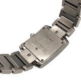 カルティエ Cartier タンクフランセーズSM W51008Q3 シルバー SS レディース 腕時計
