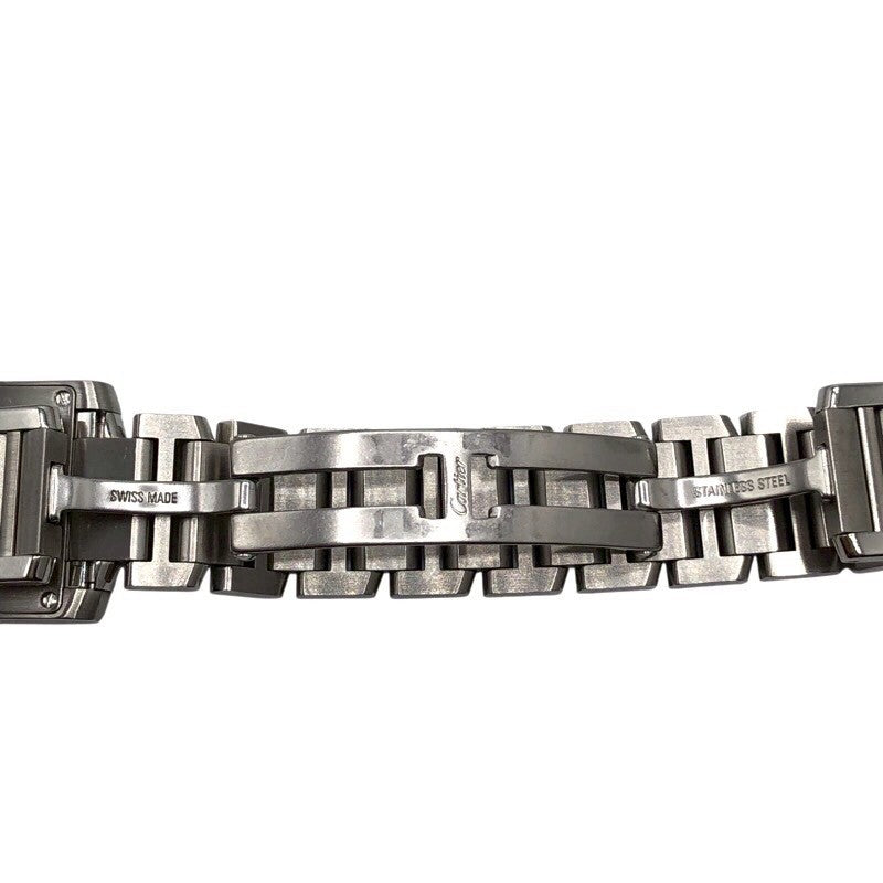 カルティエ Cartier タンクフランセーズSM W51008Q3 シルバー SS レディース 腕時計
