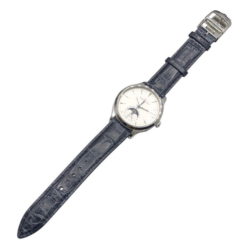 ジャガー・ルクルト JAEGER-LE COULTRE マスターウルトラスリム　ムーン36 106.8.A5.S(Q1248420 ) SS 自動巻き メンズ 腕時計