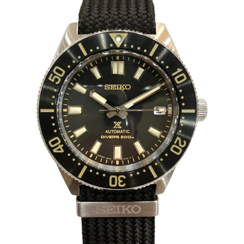 セイコー SEIKO プロスペックス　ダイバースキューバ　メカニカルダイバーズ SBDC141 ブラック SS メンズ 腕時計