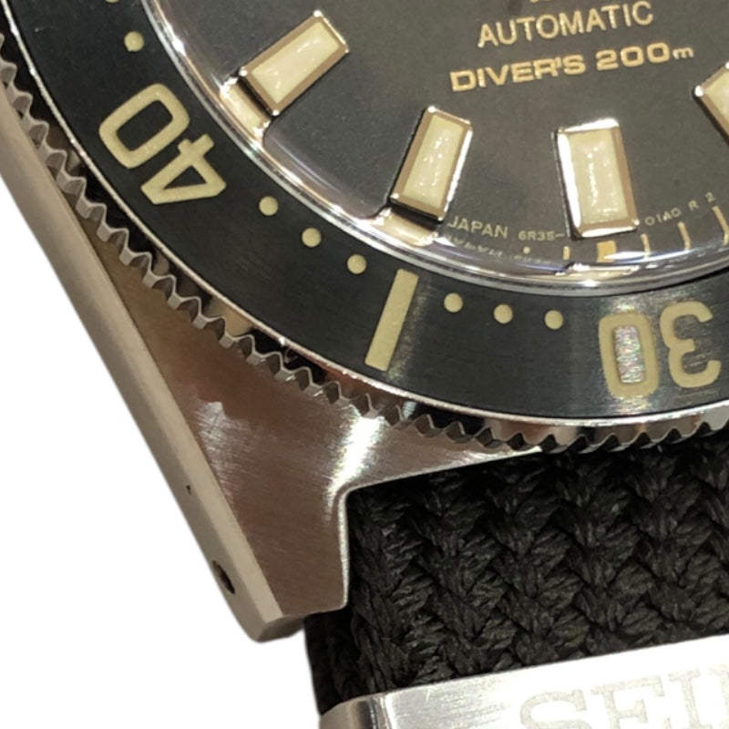 セイコー SEIKO プロスペックス　ダイバースキューバ　メカニカルダイバーズ SBDC141 ブラック SS メンズ 腕時計