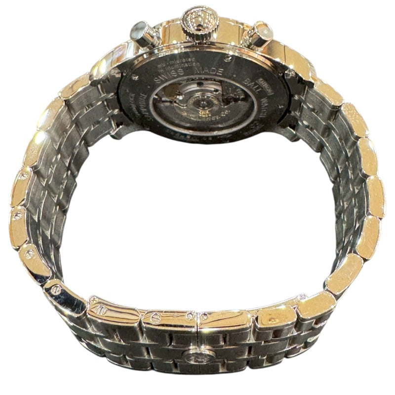 ボールウォッチ BALL Watch トレインマスター キャノンボール2 ジャパンリミテッド CM1052D-S6J-WH ホワイト SS メンズ 腕時計