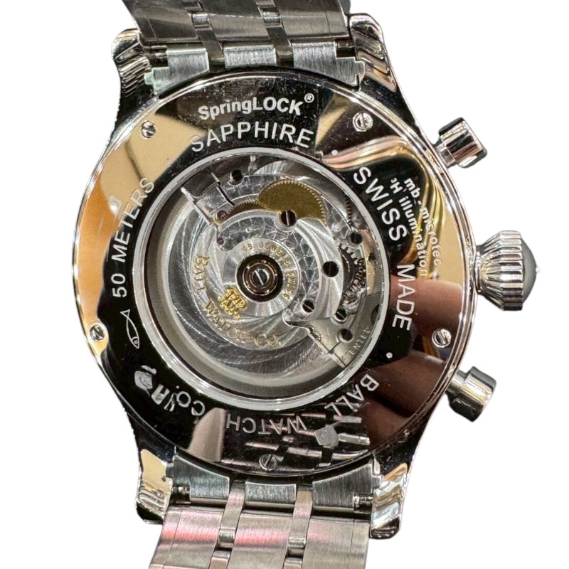 ボールウォッチ BALL Watch トレインマスター キャノンボール2 ジャパンリミテッド CM1052D-S6J-WH ホワイト SS メンズ 腕時計