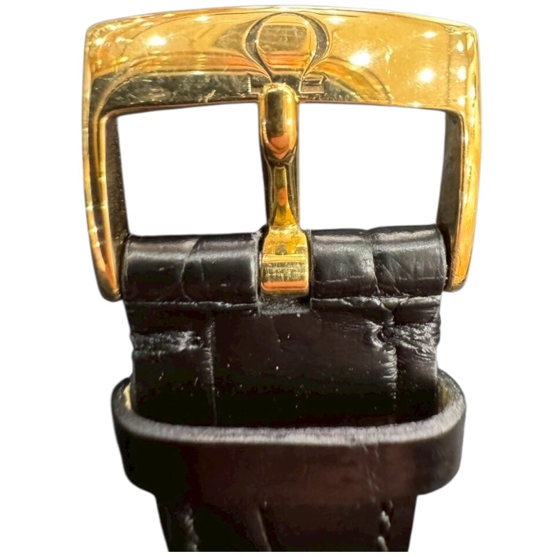 オメガ OMEGA シーマスター 北京オリンピックモデル 516.53.37.20.09.008 K18イエローゴールド/レザー 自動巻き メンズ 腕時計