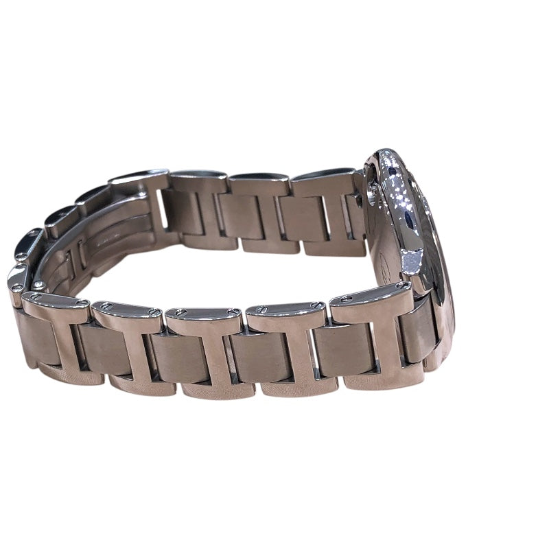 カルティエ Cartier バロンブルー ドゥ カルティエ 33mm WSBB0052 レッド SS レディース 腕時計