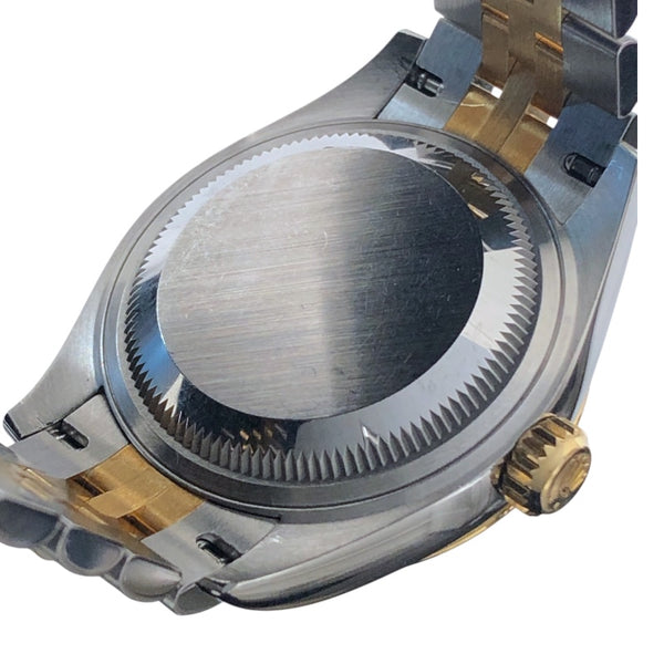 ロレックス ROLEX デイトジャスト28 タペストリー 279173G パープル K18YG SS レディース 腕時計