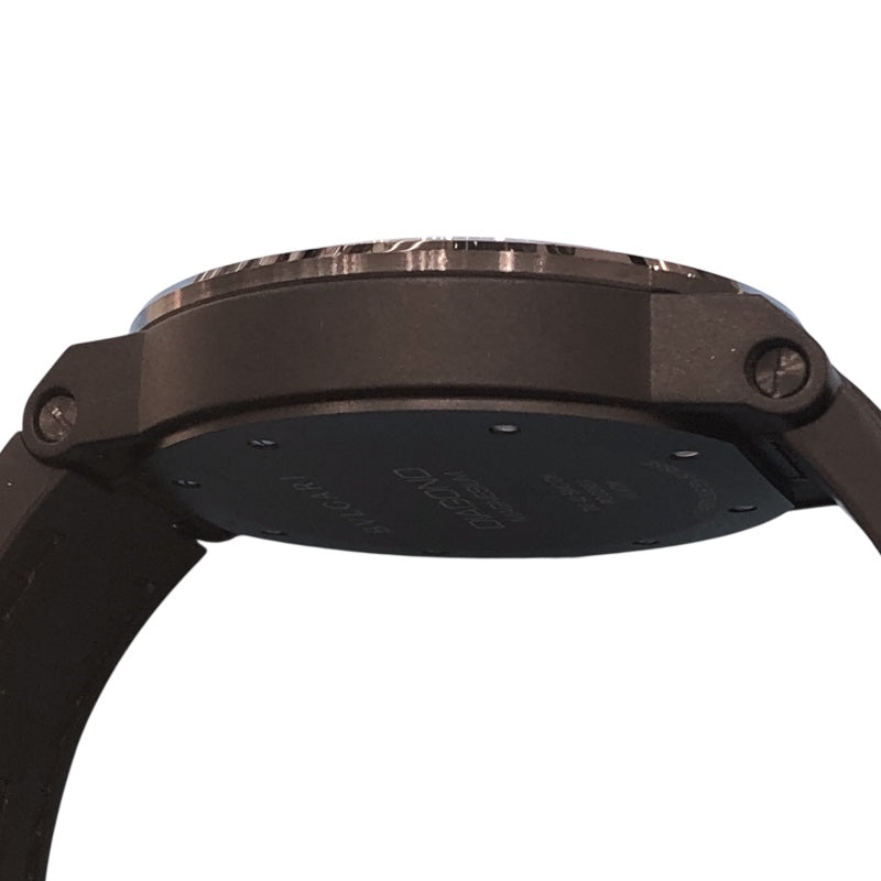 ブルガリ BVLGARI ディアゴノ マグネシウム クロノグラフ DG42BSMCVDCH ブラック マグネシウム メンズ 腕時計