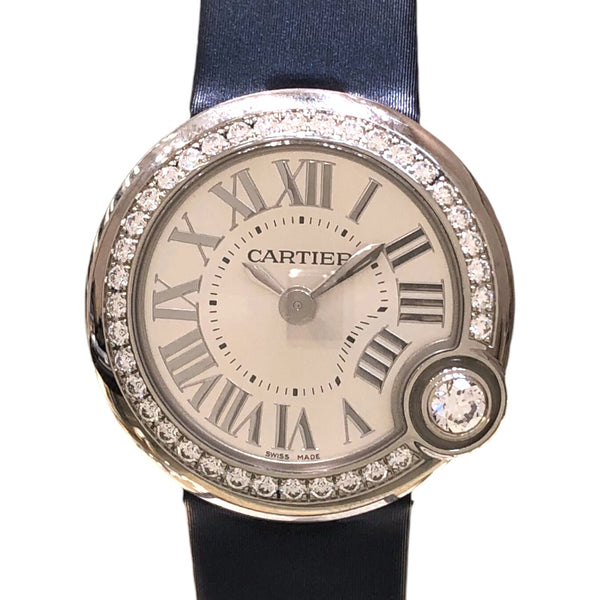 カルティエ Cartier バロンブラン ドゥ カルティエ W4BL0002 シルバー SS レディース 腕時計
