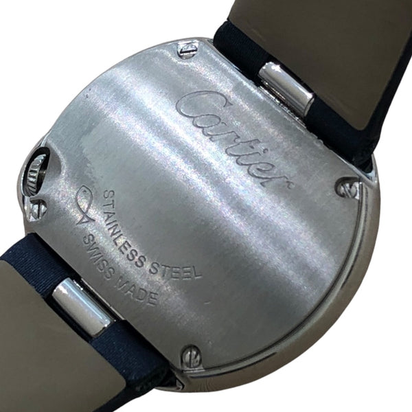 カルティエ Cartier バロンブラン ドゥ カルティエ W4BL0002 シルバー SS レディース 腕時計