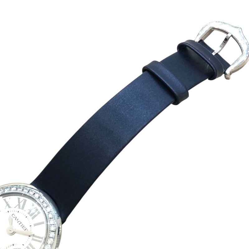 カルティエ Cartier バロンブラン ドゥ カルティエ W4BL0002 シルバー SS レディース 腕時計