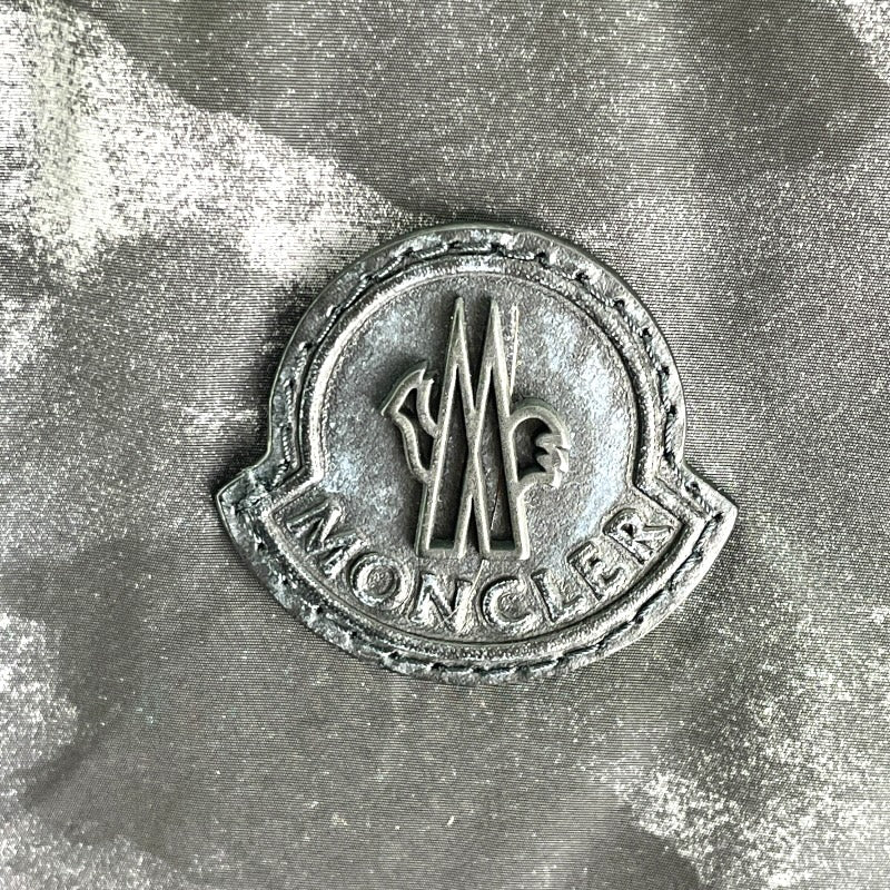 モンクレール MONCLER DEDION ファー付きダウンジャケット A20914136025 53713 グレー ナイロン メンズ ダウンジャケット