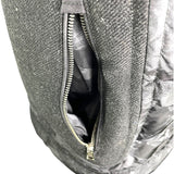 モンクレール MONCLER DEDION ファー付きダウンジャケット A20914136025 53713 グレー ナイロン メンズ ダウンジャケット