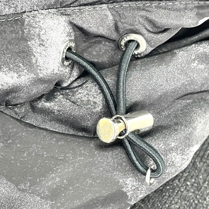 モンクレール MONCLER DEDION ファー付きダウンジャケット A20914136025 53713 グレー ナイロン メンズ ダウンジャケット
