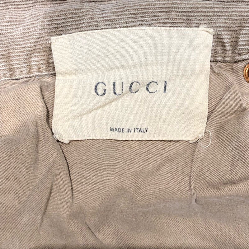 グッチ GUCCI コーデュロイパンツ 492751 コットン レディース パンツ