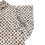 ルイ・ヴィトン LOUIS VUITTON モノグラム柄シルクトップス シルク レディース その他トップス