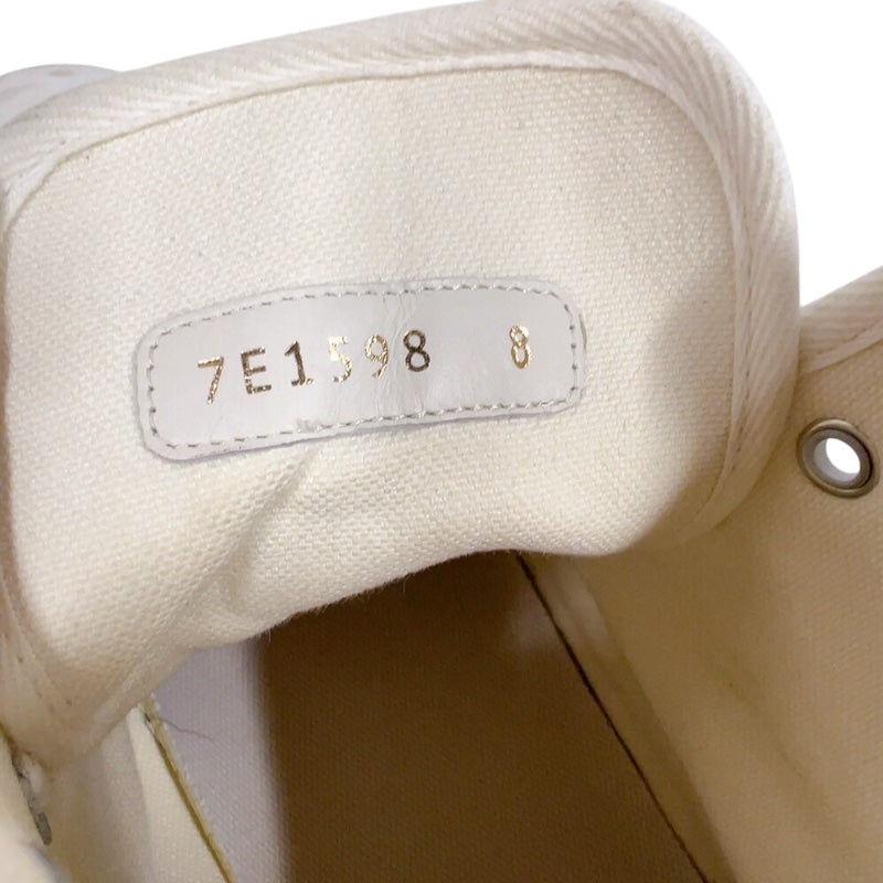 フェンディ FENDI ✖MARC JACOBS プラットフォームハイカットスニーカー 7E1598 ホワイト キャンバス/ラバー メンズ スニーカー
