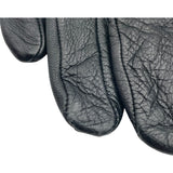 エルメス HERMES カデナチャームグローブ ブラック ラムスキン レディース 手袋