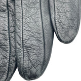 エルメス HERMES カデナチャームグローブ ブラック ラムスキン レディース 手袋