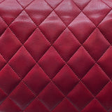 シャネル CHANEL ミニマトラッセ レッド×GD金具 ラム レディース ショルダーバッグ