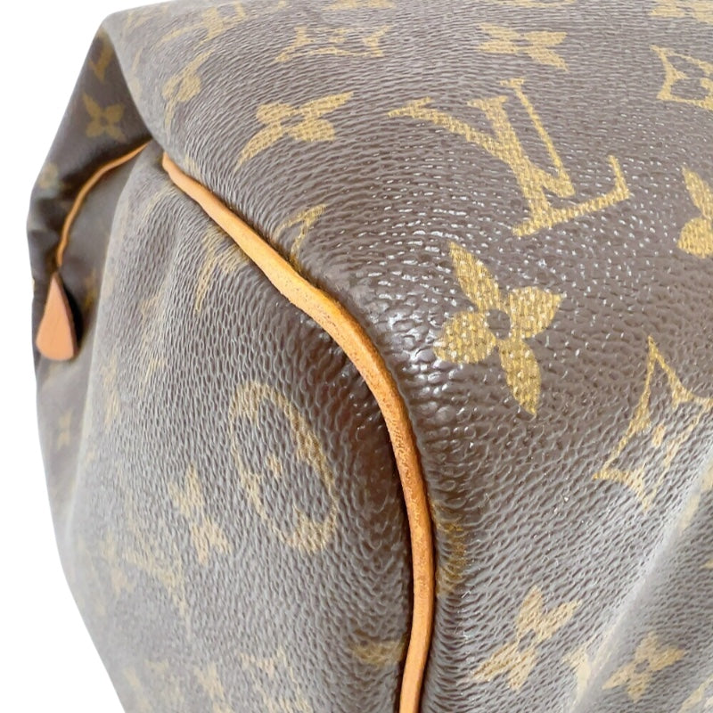ルイ・ヴィトン LOUIS VUITTON キーポル45 M41428 ブラウン　ゴールド金具 モノグラム ユニセックス ボストンバッグ