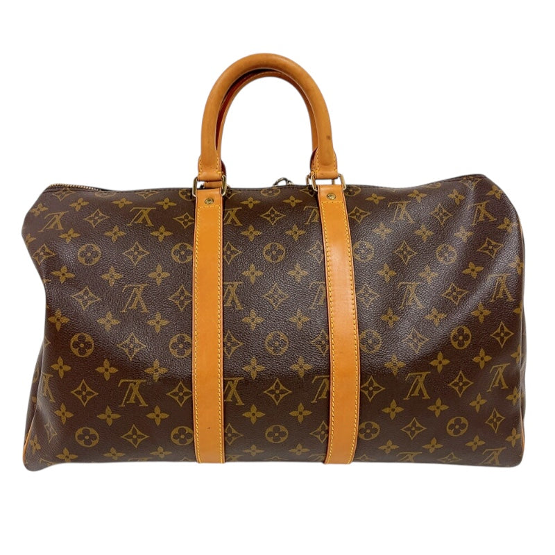 ルイヴィトン モノグラム キーポル45 ブラウン ボストンバッグ ルイ・ヴィトン LOUIS VUITTON キーポル45 M41428 ブラウン