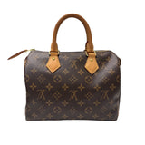 ルイ・ヴィトン LOUIS VUITTON スピーディ25 モノグラム PVC レザー レディース ハンドバッグ