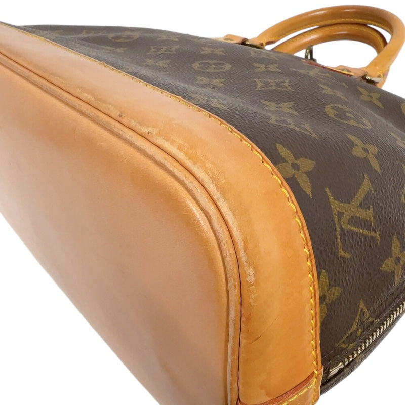 ルイ・ヴィトン LOUIS VUITTON アルマ M51130 ブラウン　ゴールド金具 モノグラム レディース ハンドバッグ