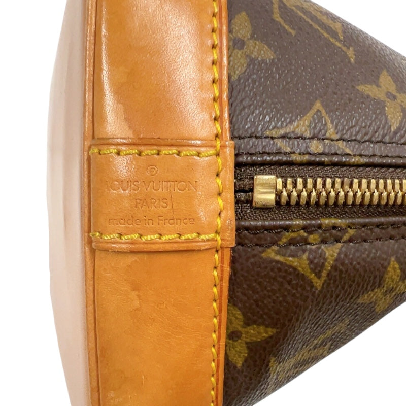 ルイ・ヴィトン LOUIS VUITTON アルマ M51130 ブラウン　ゴールド金具 モノグラム レディース ハンドバッグ
