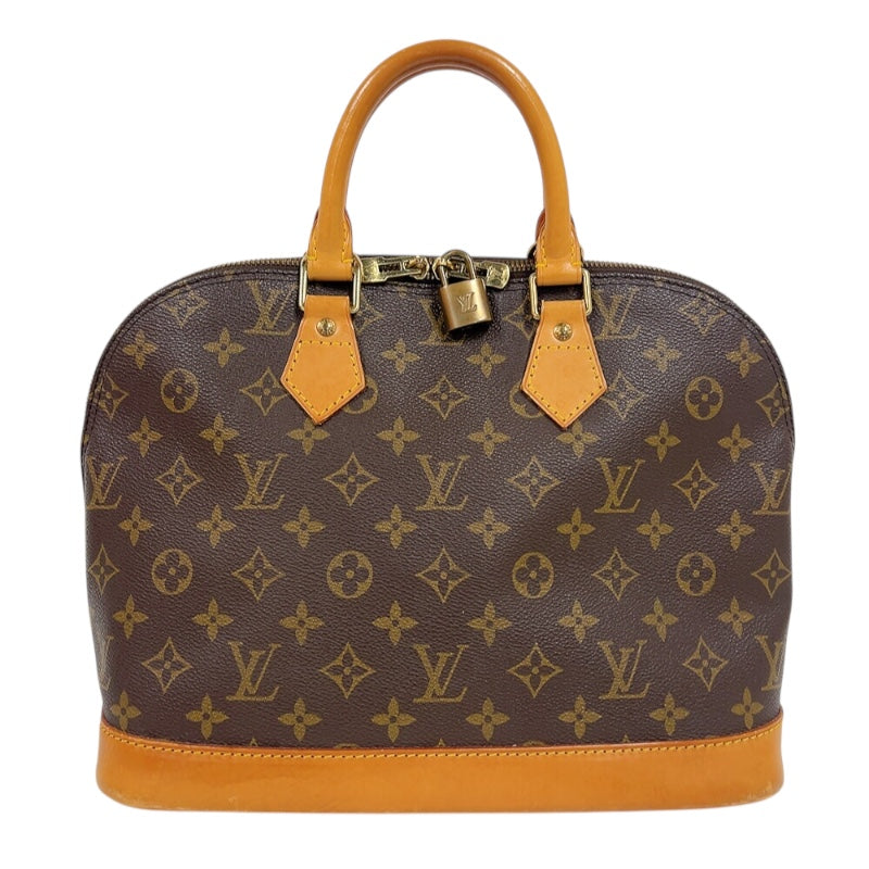 ルイ・ヴィトン LOUIS VUITTON アルマ M51130 ブラウン　ゴールド金具 モノグラム レディース ハンドバッグ