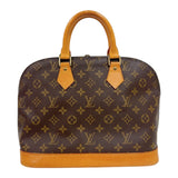 ルイ・ヴィトン LOUIS VUITTON アルマ M51130 ブラウン　ゴールド金具 モノグラム レディース ハンドバッグ