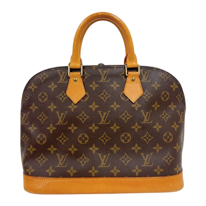 ルイ・ヴィトン LOUIS VUITTON アルマ M51130 ブラウン　ゴールド金具 モノグラム レディース ハンドバッグ
