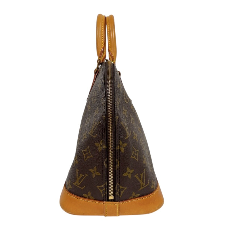 ルイ・ヴィトン LOUIS VUITTON アルマ M51130 ブラウン　ゴールド金具 モノグラム レディース ハンドバッグ