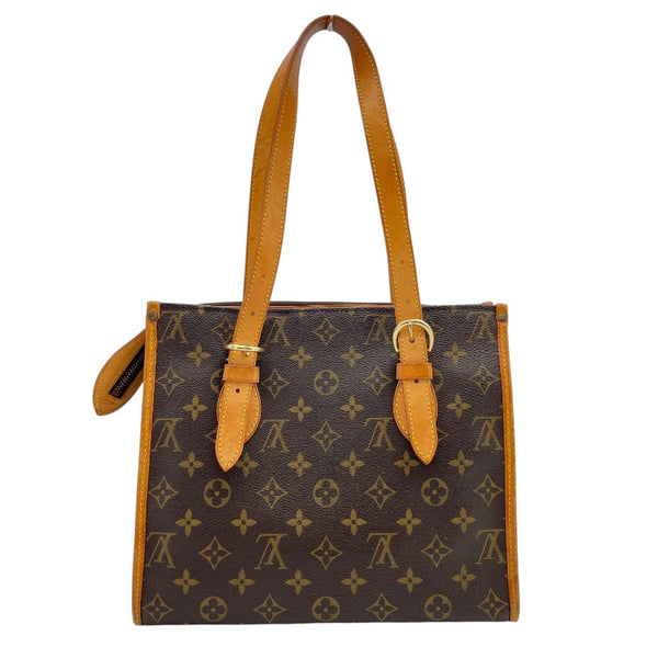 ルイ・ヴィトン LOUIS VUITTON ポパンクール・オ M40007 ブラウン モノグラムキャンバス レディース トートバッグ