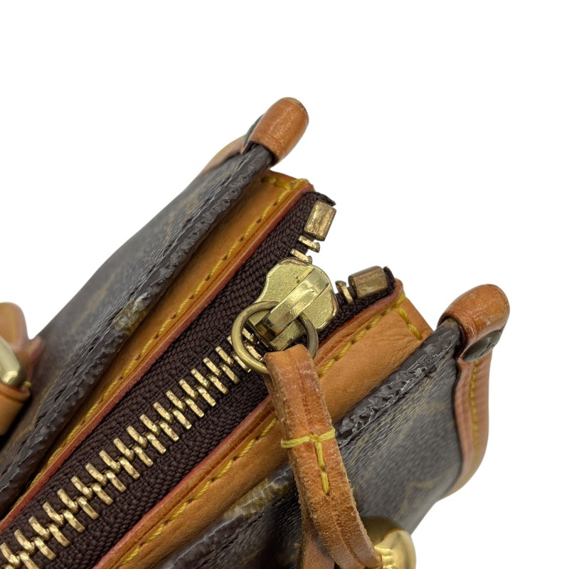 ルイ・ヴィトン LOUIS VUITTON ポパンクール・オ M40007 ブラウン モノグラムキャンバス レディース トートバッグ