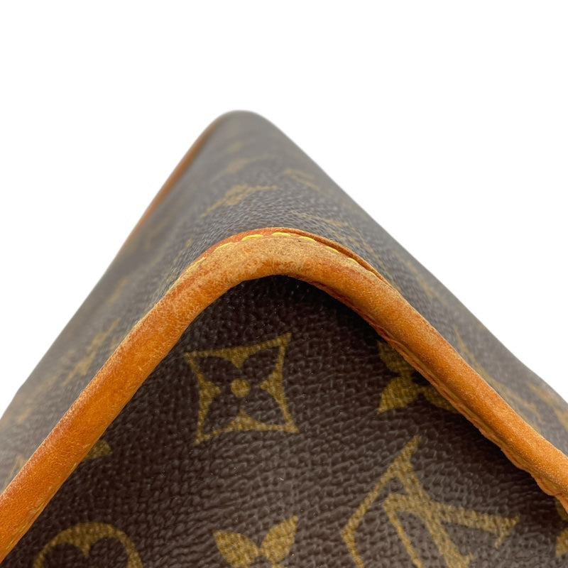 ルイ・ヴィトン LOUIS VUITTON ポパンクール・オ M40007 ブラウン モノグラムキャンバス レディース トートバッグ