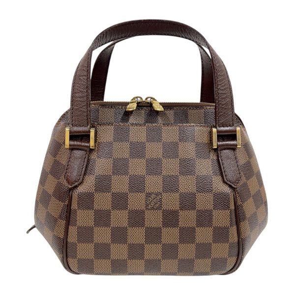 ルイ・ヴィトン LOUIS VUITTON べレムPM N51173 ブラウン　ゴールド金具 ダミエ レディース ハンドバッグ