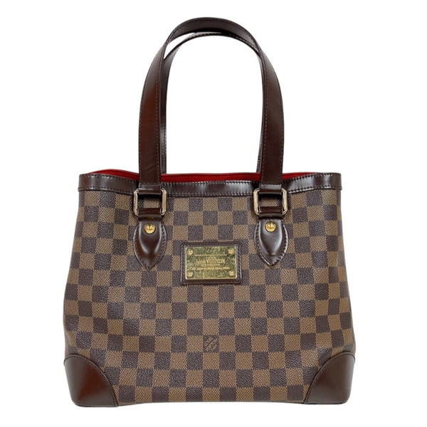 ルイ・ヴィトン LOUIS VUITTON ハムステッドPM N51205 ダミエ ゴールド金具 ダミエ レディース ハンドバッグ