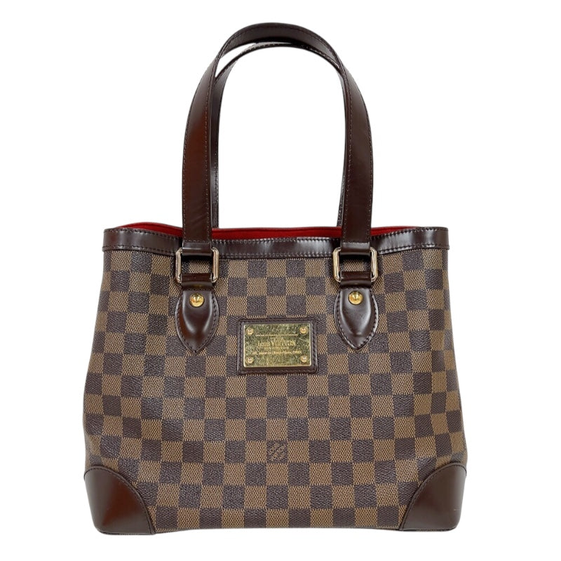 ルイ・ヴィトン LOUIS VUITTON ハムステッドPM N51205 ダミエ ゴールド金具 ダミエ レディース ハンドバッグ