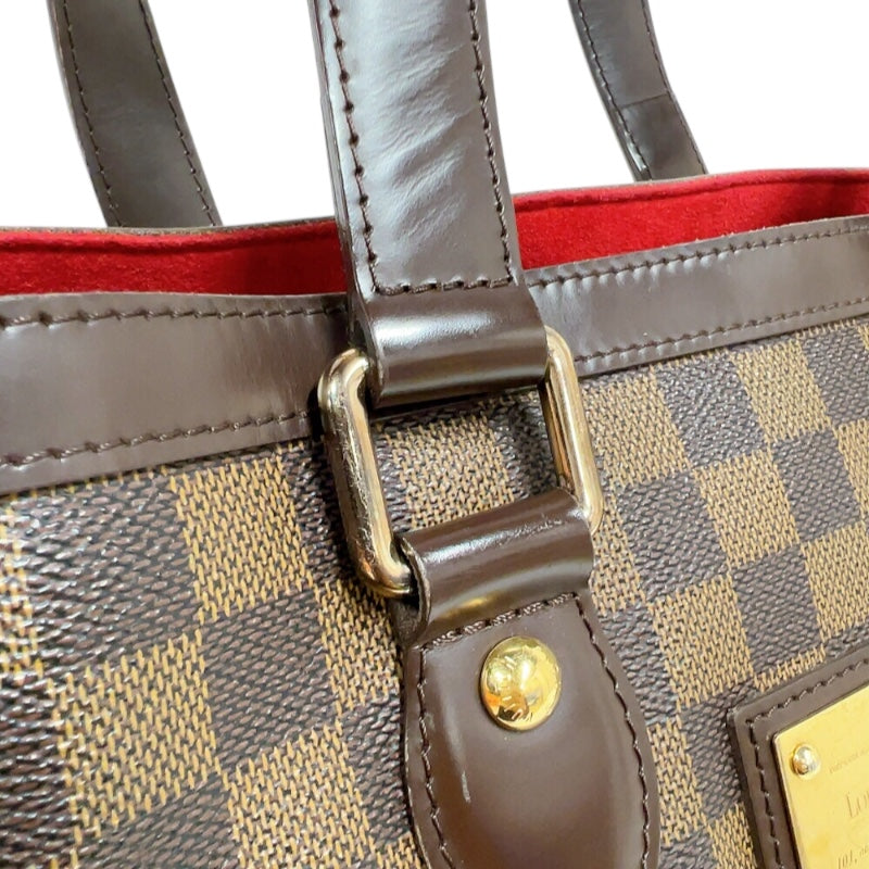 ルイ・ヴィトン LOUIS VUITTON ハムステッドPM N51205 ダミエ ゴールド金具 ダミエ レディース ハンドバッグ