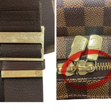 ルイ・ヴィトン LOUIS VUITTON ジェロニモス N51994 ブラウン ダミエ PVC メンズ ボディバッグ