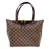 ルイ・ヴィトン LOUIS VUITTON ウェストミンスターPM N41103 ブラウン　ゴールド金具 ダミエ レディース トートバッグ