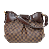 ルイ・ヴィトン LOUIS VUITTON システィナMM N41541 ブラウン　ゴールド金具 ダミエキャンパス メンズ トートバッグ