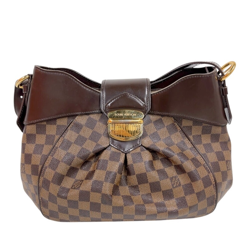 ルイ・ヴィトン LOUIS VUITTON システィナMM N41541 ブラウン　ゴールド金具 ダミエキャンパス メンズ トートバッグ