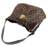 ルイ・ヴィトン LOUIS VUITTON システィナMM N41541 ブラウン　ゴールド金具 ダミエキャンパス メンズ トートバッグ