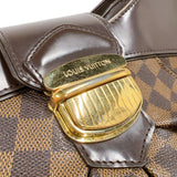 ルイ・ヴィトン LOUIS VUITTON システィナMM N41541 ブラウン　ゴールド金具 ダミエキャンパス メンズ トートバッグ
