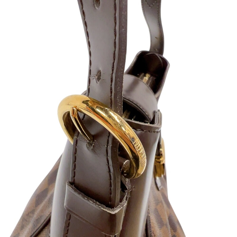 ルイ・ヴィトン LOUIS VUITTON システィナMM N41541 ブラウン　ゴールド金具 ダミエキャンパス メンズ トートバッグ