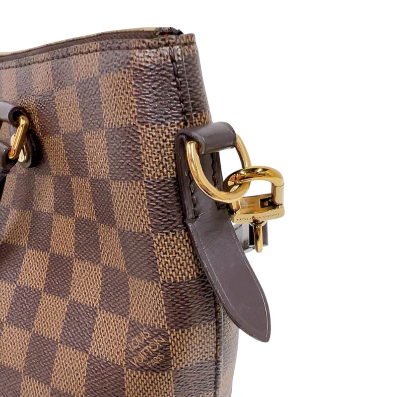 ルイ・ヴィトン LOUIS VUITTON シエナPM N41545 ブラウン　ゴールド金具 ダミエ ユニセックス ショルダーバッグ